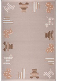 Joy Carpets Kid Essentials Frisky Friends Beige